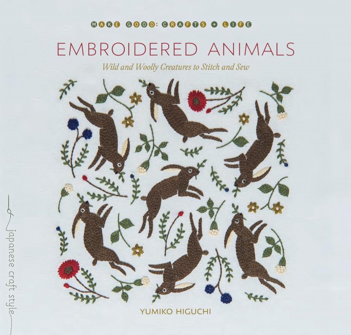 Книга Embroidered Animals 