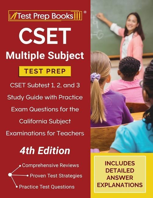 Buch CSET Multiple Subject Test Prep TPB Publishing