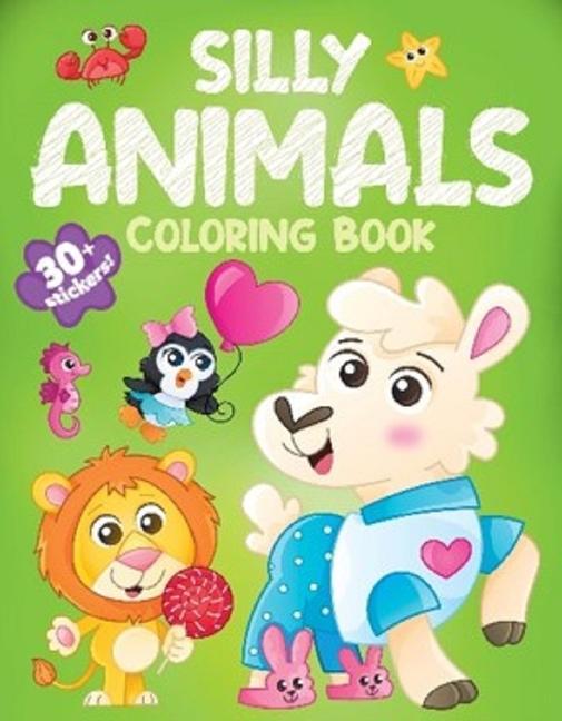 Knjiga Silly Animals Color & Learn Co Nikki Boetger