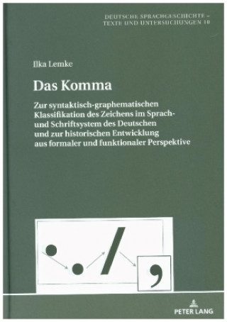 Knjiga Komma; Zur syntaktisch-graphematischen Klassifikation des Zeichens im Sprach- und Schriftsystem des Deutschen und zur historischen Entwicklung aus for Ilka Lemke
