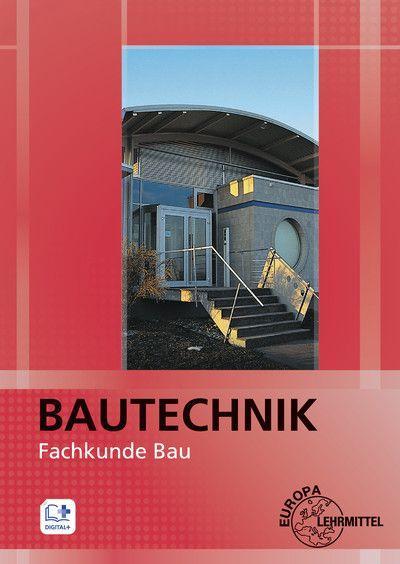 Kniha Bautechnik Fachkunde Bau Martin Traub