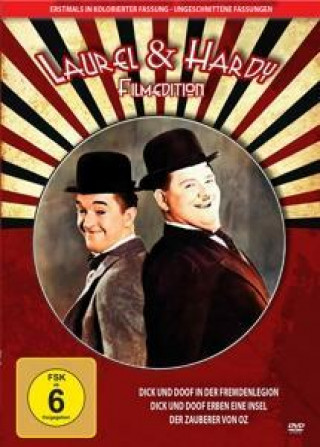Video Laurel & Hardy Filmedition 1 - erstmals coloriert Oliver Hardy