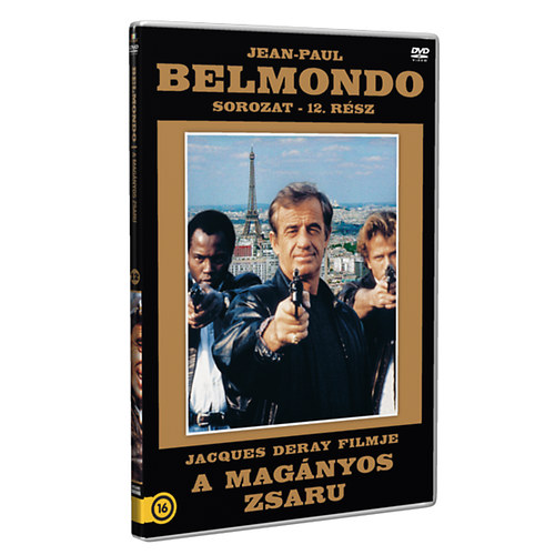 Kniha Belmondo - A magányos zsaru - DVD 