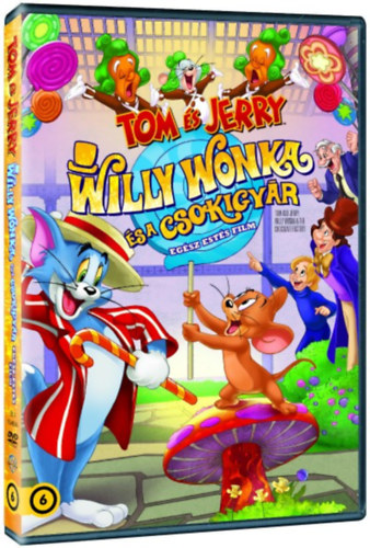Könyv Tom és Jerry: Willy Wonka és a csokigyár - DVD 