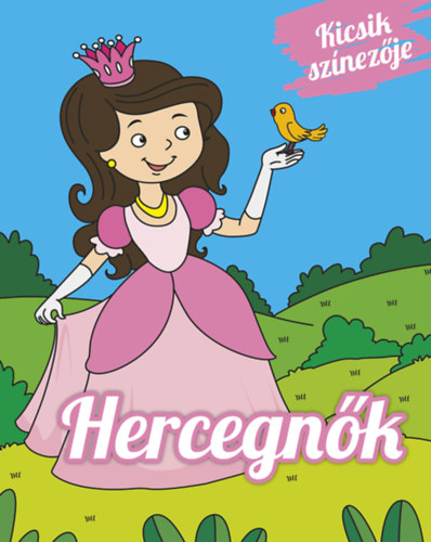 Knjiga Kicsik színezője - Hercegnők 