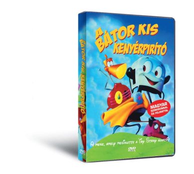 Knjiga Bátor kis kenyérpirító - DVD 