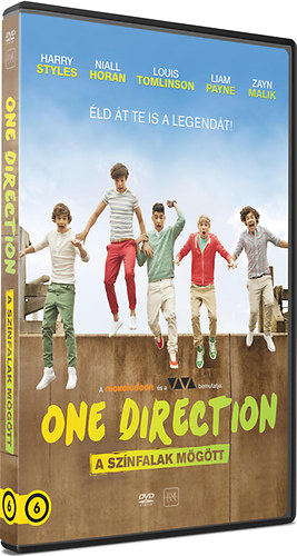 Livre One Direction - A színfalak mögött - DVD 