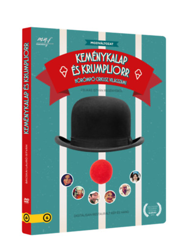 Książka Keménykalap és krumpliorr - DVD 