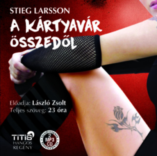 Kniha A kártyavár összedől - Hangoskönyv Stieg Larsson