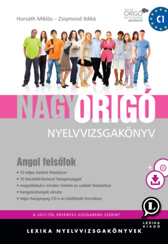 Книга Nagy Origó nyelvvizsgakönyv Horváth Miklós