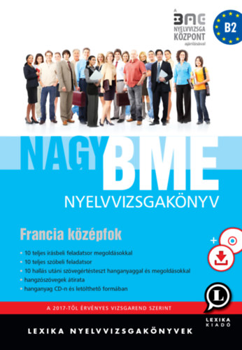 Книга Nagy BME nyelvvizsgakönyv - Francia középfok Bagaméri Zsuzsanna