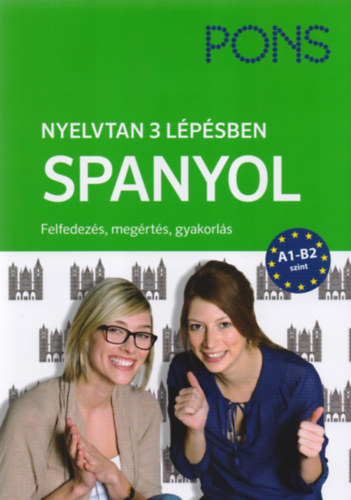 Книга PONS Nyelvtan 3 lépésben SPANYOL A1-B2 Margareta Görrissen