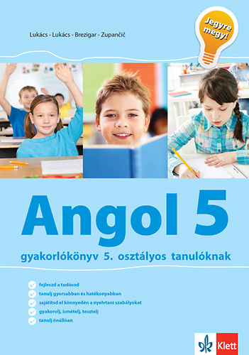 Könyv Angol gyakorlókönyv 5 - Jegyre megy! Barbara Brezigar; Janja Zupancic