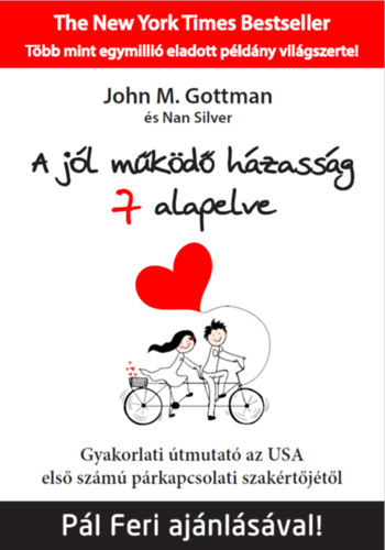 Kniha A jól működő házasság 7 alapelve John M. Gottman