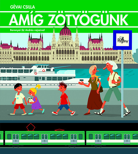 Książka Amíg zötyögünk Gévai Csilla