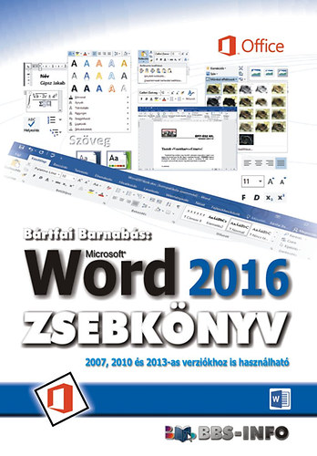 Buch Word 2016 zsebkönyv Bártfai Barnabás