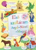 Könyv Első szótáram angol-német-magyar 