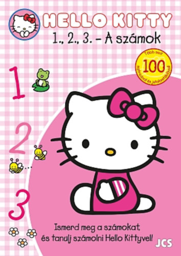 Kniha Hello Kitty - 1, 2, 3... - A számok 