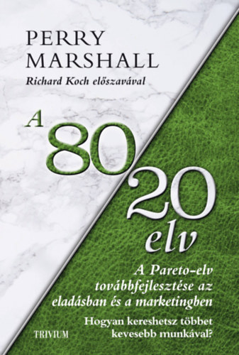 Könyv A 80/20 elv az eladásban és marketingben Perry Marshall