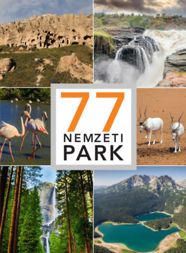 Kniha 77 nemzeti park Kéri András