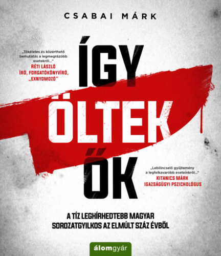 Книга Így öltek ők Csabai Márk