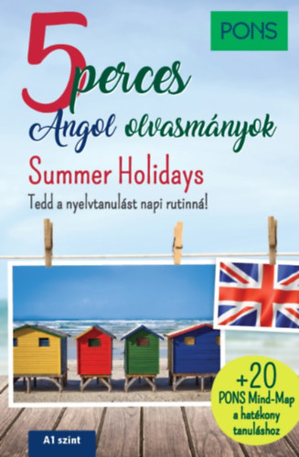 Книга PONS 5 perces angol olvasmányok - Summer Holidays 