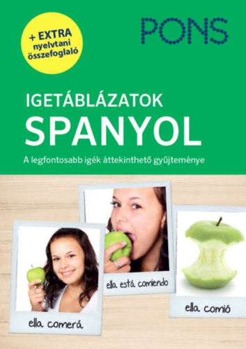 Книга PONS Igetáblázatok - Spanyol Carlos Segoviano