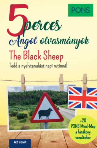 Book PONS 5 perces angol olvasmányok - The Black Sheep Dominic Butler