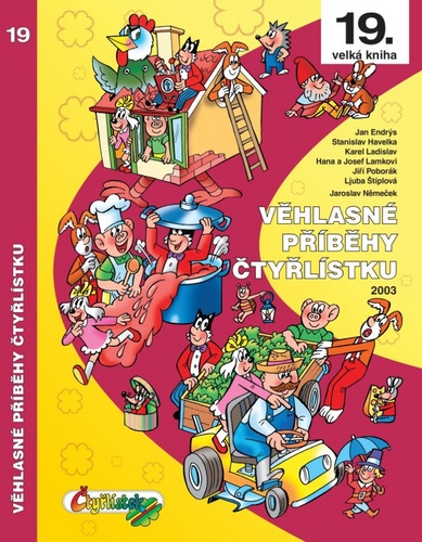 Kniha Věhlasné příběhy Čtyřlístku Stanislav Havelka