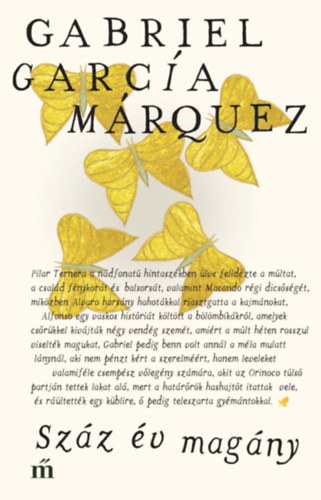 Книга Száz év magány Gabriel Garcia Marquez