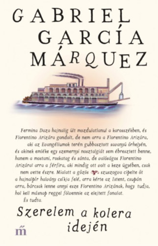 Книга Szerelem a kolera idején Gabriel Garcia Marquez