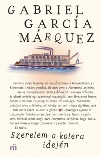 Βιβλίο Szerelem a kolera idején Gabriel Garcia Marquez