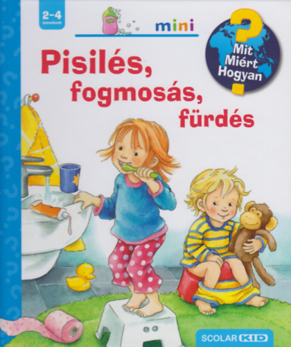Kniha Pisilés, fogmosás, fürdés Frauke Nahrgang