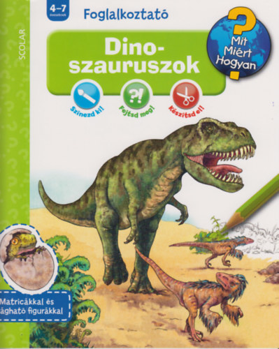 Könyv Dinoszauruszok Tihor Szilvia