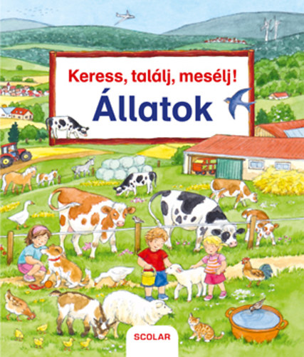 Книга Keress, találj, mesélj! - Állatok Susanne Gernhauser