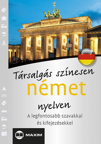 Kniha Társalgás színesen német nyelven T. Balla Ágnes; Mike Hillenbrand
