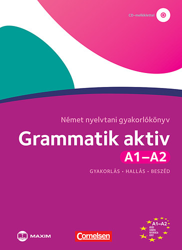 Book Grammatik aktiv A1-A2 Német nyelvtani gyakorlókönyv Friederike Jin