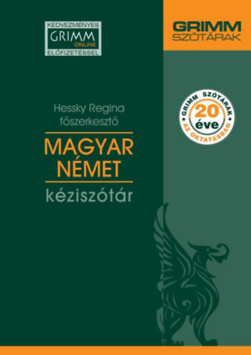 Könyv Magyar-német kéziszótár Hessky Regina (szerk.)