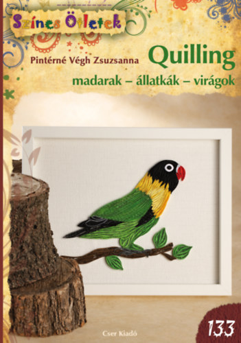 Libro Quilling Pintérné Végh Zsuzsanna