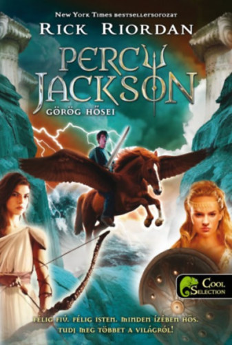 Książka Percy Jackson görög hősei Rick Riordan