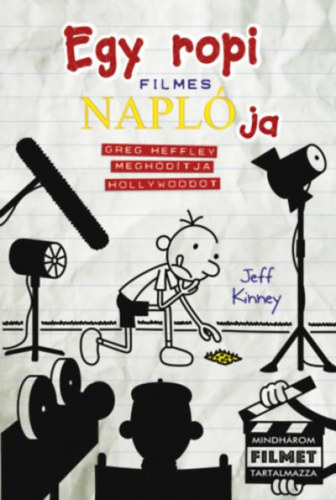 Könyv Egy ropi filmes naplója Jeff Kinney