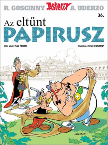 Kniha Asterix 36. - Az eltűnt papirusz Jean-Yves Ferri