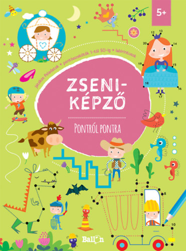 Book Zseniképző - Pontról pontra 