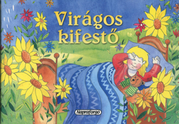 Книга Virágos kifestő 