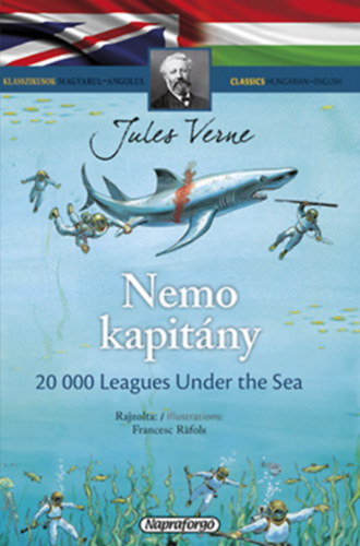 Könyv Nemo kapitány - Klasszikusok magyarul-angolul Verne Gyula