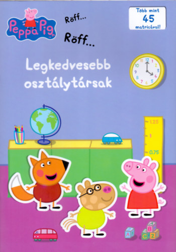 Kniha Peppa malac - Legkedvesebb osztálytársak 