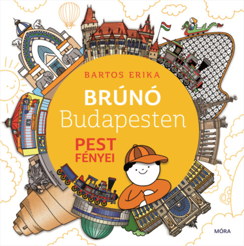 Book Pest fényei - Brúnó Budapesten 4. Bartos Erika