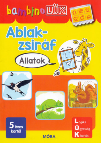 Kniha Ablak-Zsiráf könyvek - Állatok Orosz Éva