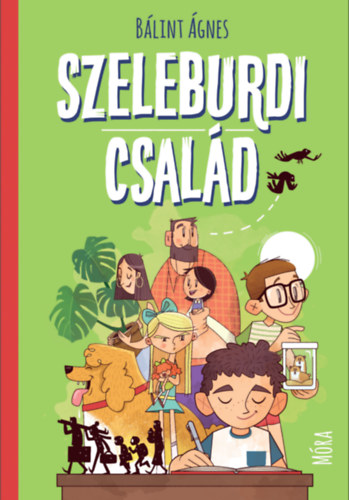 Книга Szeleburdi család Bálint Ágnes