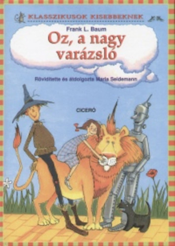 Book Oz, a nagy varázsló Frank L. Baum